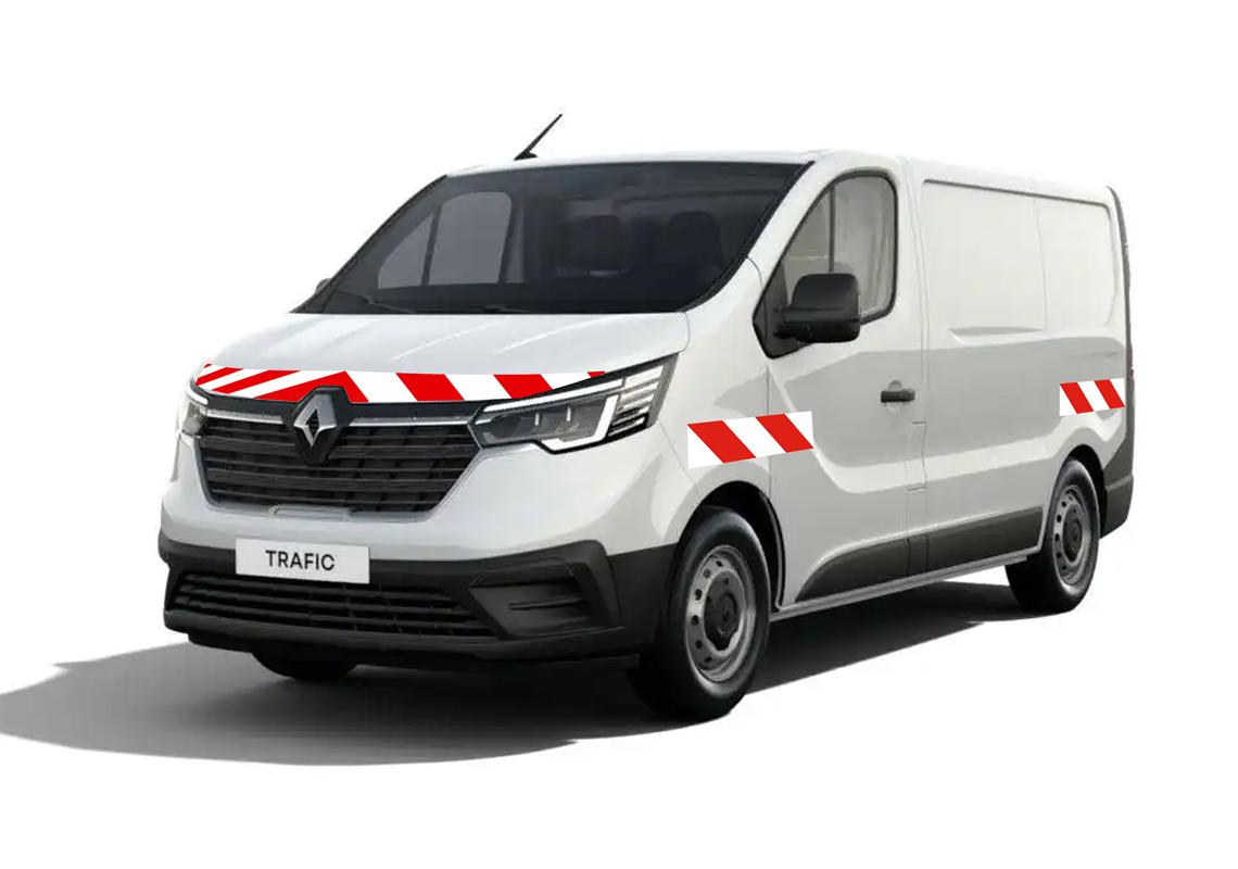 Vorgeschnittenes Markierungsset Klasse A RENAULT TRAFIC 2019-2020